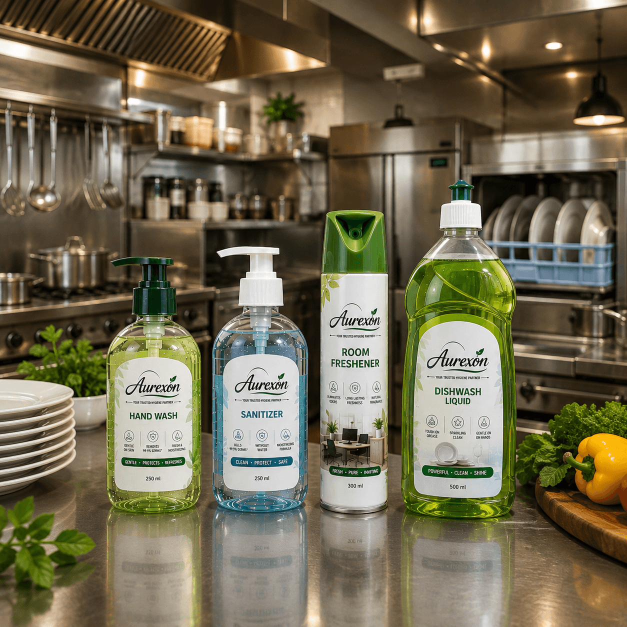 RESTAURANTS & COMMERCIAL KITCHENS cleaning solutions