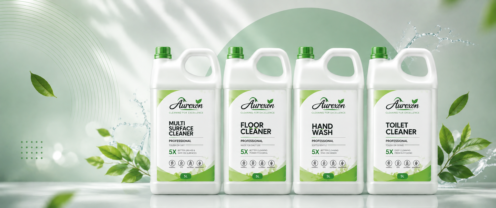 Aurexon cleaning solutions